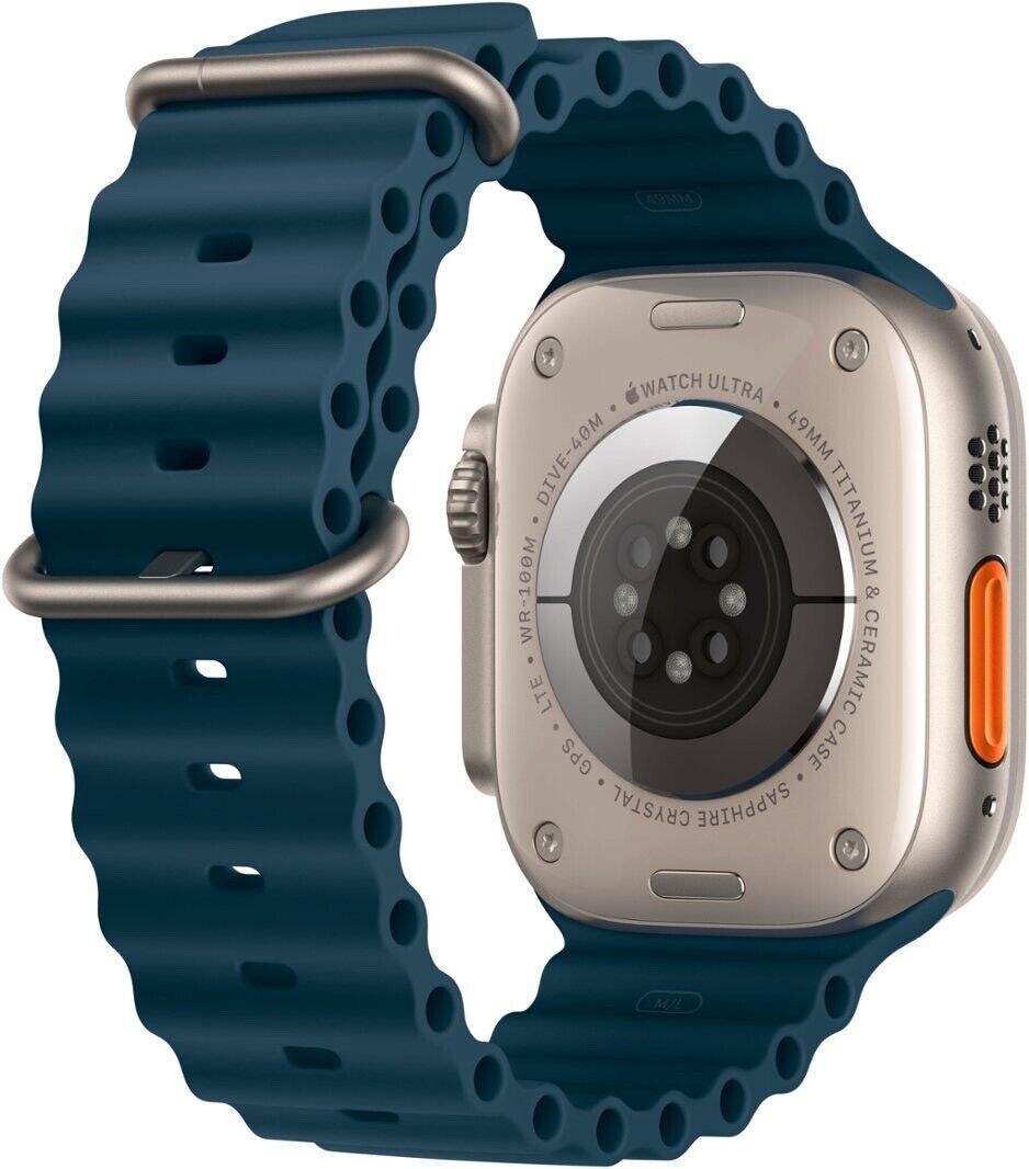 Apple Watch Ultra 2 49mm Cellular Titanium w/ Blue Ocean Apple Watch Ultra 2 49mm Cellular Titanium w/ Blue Ocean