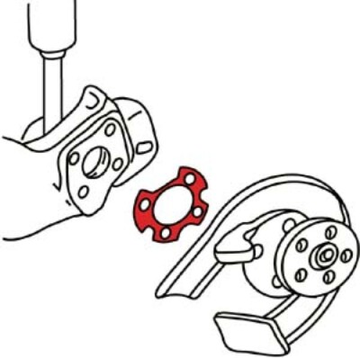SPC Performance 99-05 VW Golf/Jetta/00-06 Audi TT Nylon Positive Camber Shim (0.