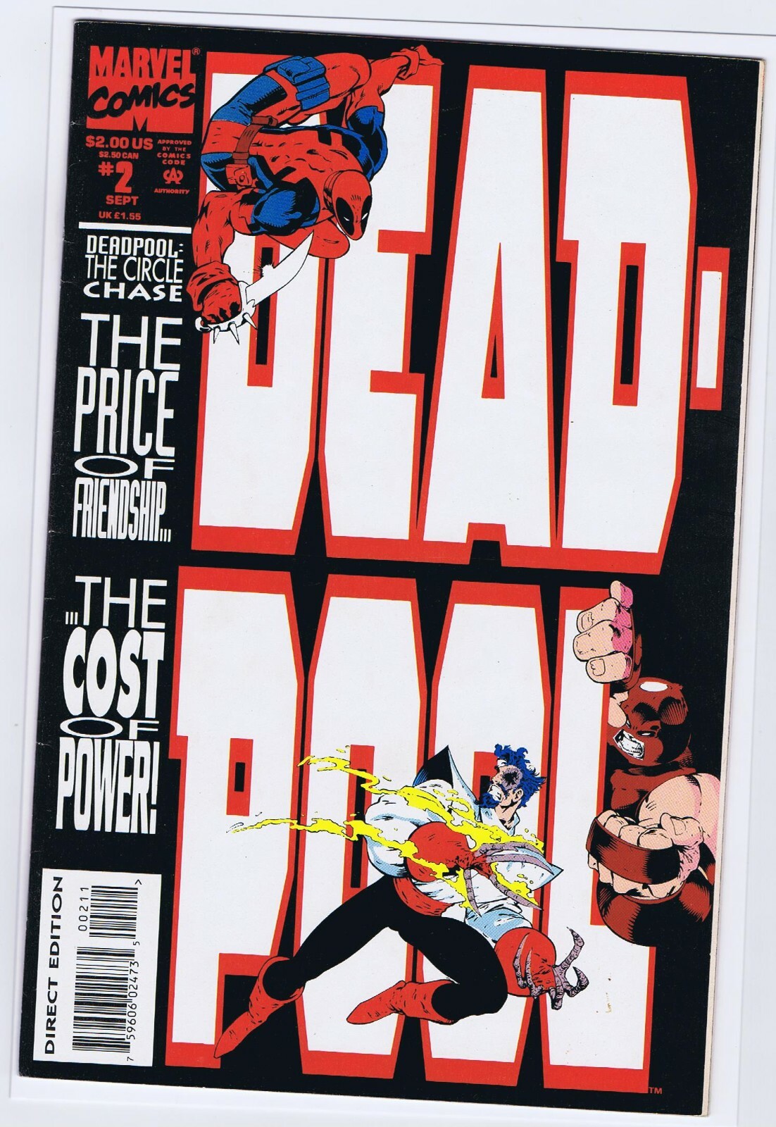 DEADPOOL 2 6.5 2 OF 4 CIRCLE CHASE   WK9