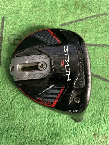 TaylorMade Stealth 2 Plus 3 Wood 15 Degree Head Only LH Lefty with Head Cover