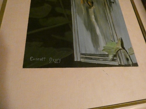 Bluebird Original Oil Painting Signed Everett Avery 88 "Lunch Time" - Picture 3 of 6