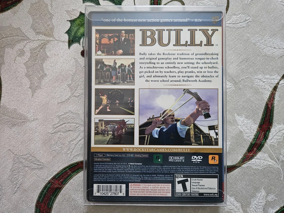 Bully for Sony Playstation 2, Complete CIB w Map, Rockstar Games, PS2 - Image 2 of 4