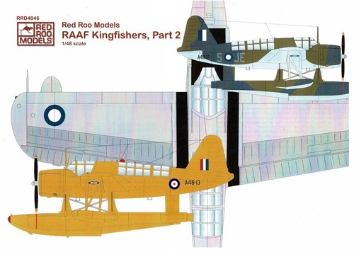 1/48 Red Roo Decals RRD-4846; Vought - Sikorsky OS2U Kingfisher RAAF ...