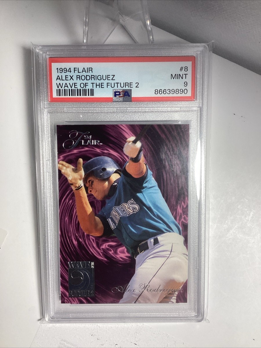 1994 Flair Wave of the Future RC Alex Rodriguez - PSA 9 | eBay