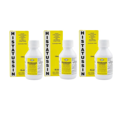 Histatussin Syrup - 125ml (Pack of 3)