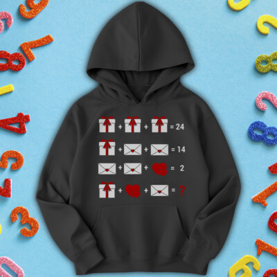 Jungen Mädchen Mathe Gleichung Nationale Zahlenzahl Tag Ideen Pullover Hoody #ND-b