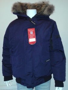 dark blue canada goose jacket