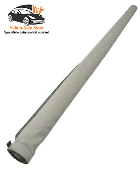Store de toit ouvrant pour voyager au frais en VW Passat CC gris