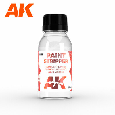 Paint Remover - PAINT STRIPPER AK-186 AK186 100ml Capacity