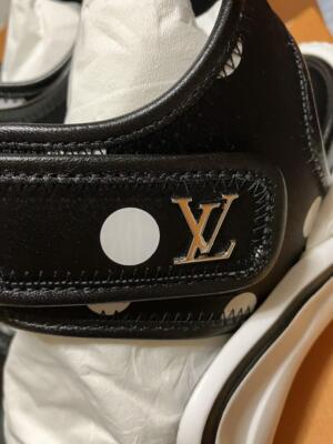 Louis Vuitton Arc Light Sandals EU 39 Black New