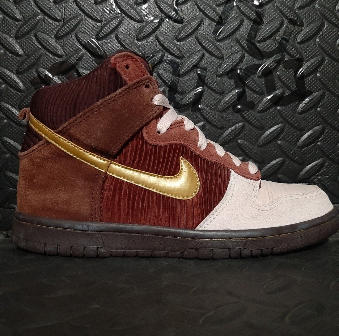 Nike Dunk High GS 'Deep Burgundy' 316604-671 size 4.5y