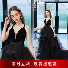 Noble Evening Formal Party Ball Gown Prom Bridesmaid Acting Host Dress TSJY18987