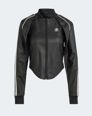 adidas SST VERSITY JACKET サイズL adidas Originals Leather SST Versatile Women's Track Jacket