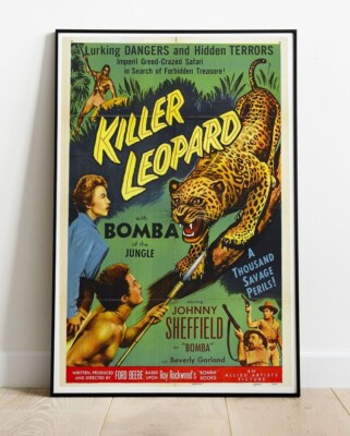 Killer Leopard Film Foto/Poster bis 36 Zoll