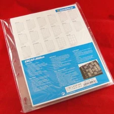 Lighthouse 3 or 4 Ring Binder Encap Pages for Air-Tite Model I Capsules - 2 Pack