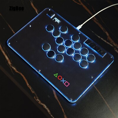 HAMGEEK A16 Pro Hitbox Black 16-Button Arcade Stick Arcade Controller