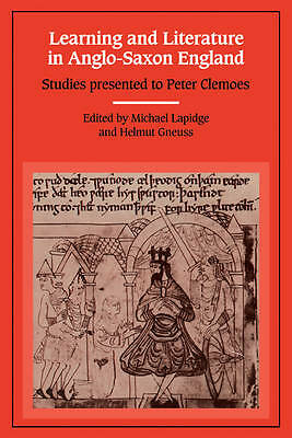 Learning and Literature in Anglo-Saxon England Lapidge Gneuss Paperback