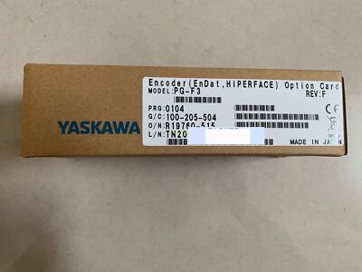 Yaskawa PG-F3 Encoder PG Option Card 1PC New Expedited Shipping PGF3