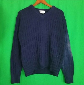 acrylic cable knit sweater