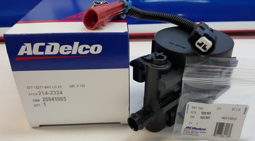 OEM ACDelco Vapor Canister Purge Solenoid 214-2324+19257603 (adapter) - Bild 2 von 5