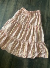 Matilda Jane Womens Dream Chasers Apricot Tree Skirt Size L