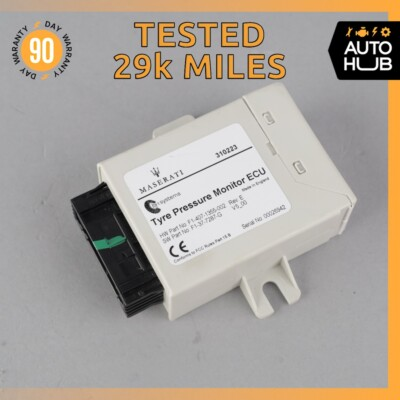 #ad #ad 14 19 Maserati GranTurismo M145 Tire Pressure Monitor Module 310223 OEM 29k $377.65