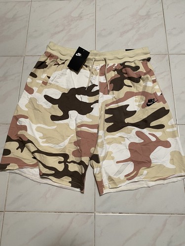 Nike Sportswear Camo Beige Fleece 