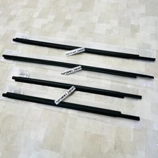 OEM Toyota Scion 04-06 XA Door Glass Outer Weatherstrip Front Rear Set Genuine