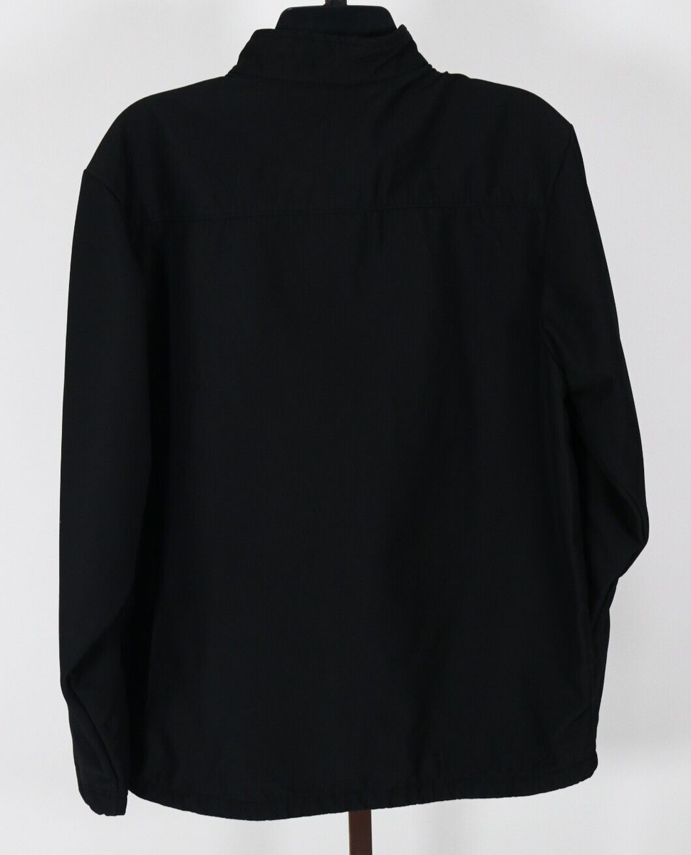 Mens Drift Creek Black Full Zip Long Sleeve Jacket Size Large | eBay