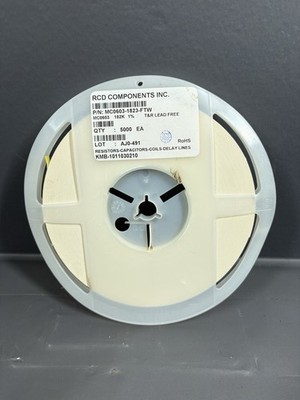 5000 pcs RCD MC1206-223-JTW 22K Ohm 5% 1206 SMD Chip Resistors Tape Reel RoHS