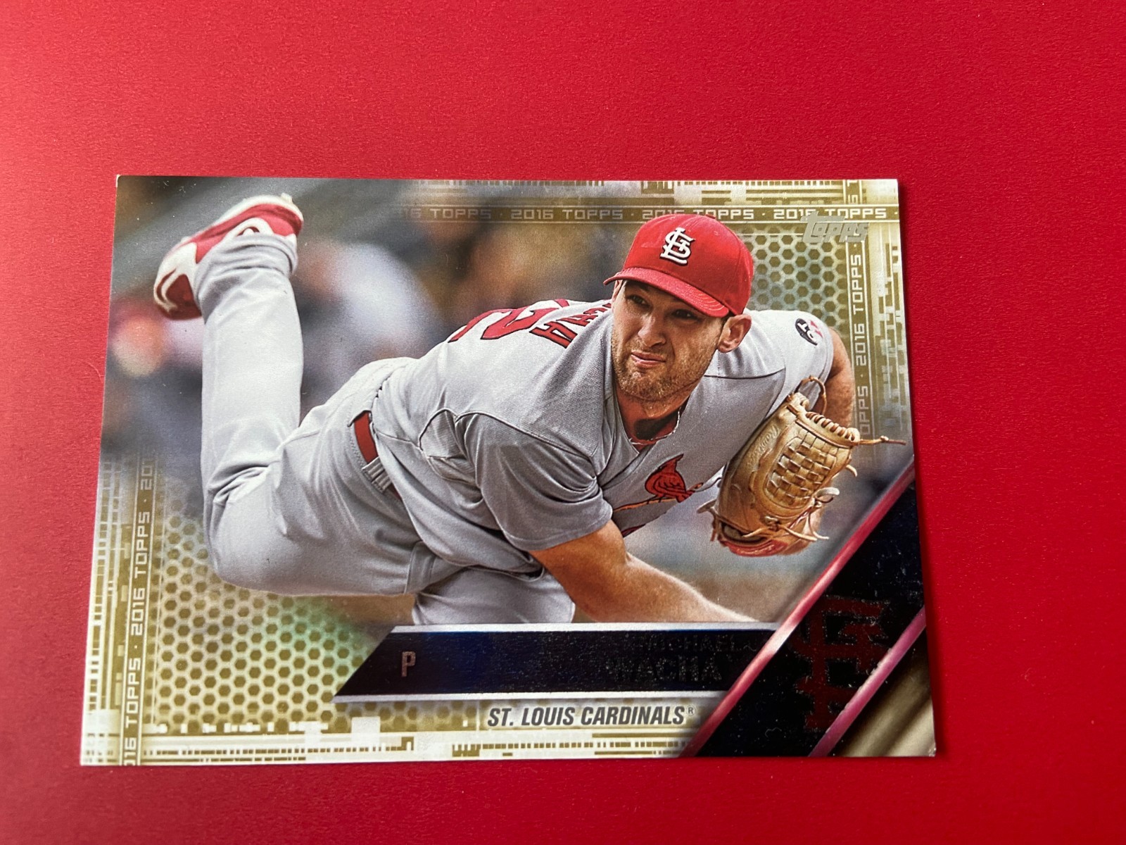 2016 Topps Series 2 Gold Parallel #579 Michael Wacha /2016 St. Louis Cardinals