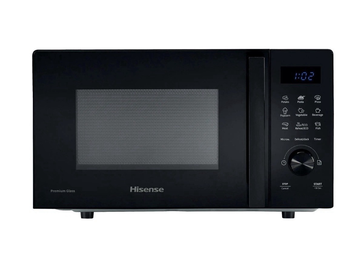 HISENSE FORNO MICROONDE+GRILL DIGITAL 20LT 800+700W NERO H20MOBSD1HG