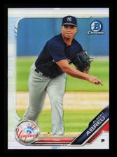 Albert Abreu 2019 Bowman Draft Chrome REFRACTOR ROOKIE #BDC-37 New York Yankees