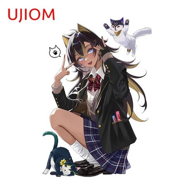 UJIOM 13cm Genshin Impact Dehya Adorable Wall Sticker Fashionable Wallpaper
