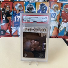 1995 UPPER DECK MINOR LEAGUE MICHAEL JORDAN ONE ON ONE #10 THE FUTURE PSA 10