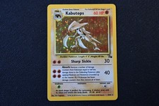 Pokémon Kabutops 9/62 Fossil Holo Rare Card on eBay