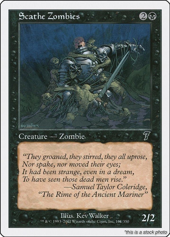 MTG Scathe Zombies [7ED - 161] LP