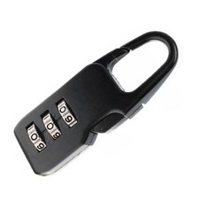 ⁺3‑Digit Combination Lock Resettable Anti Theft Zinc Alloy Padlock For Gates