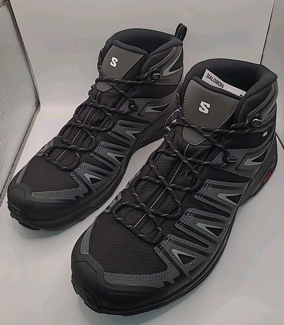 NUOVI stivali Salomon × Ultra Pioneer Mid Climasalomon WP nero magnete taglia 11 5