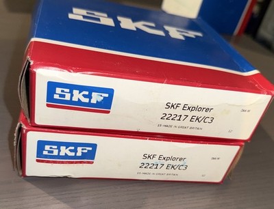 SKF 22213 EK/C3 Explorer Spherical Roller Bearing Lot Of 2 Tapered Bore Standard