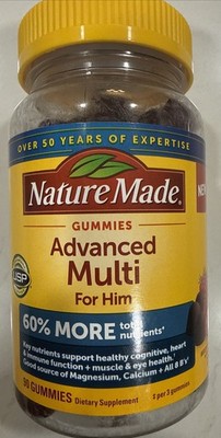 Nature Made Advanced Multi For Him 90ct  Ex 02/2027