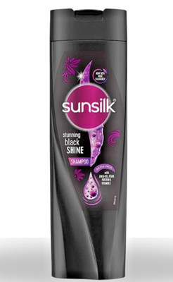Sunsilk Stunning Black Shine Shampoo 340ml 11.5oz Amla Pearl Protein Hair Care