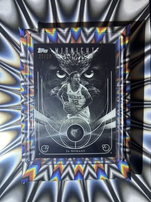 Ja Morant Equinox 20/20  Book end 2025 Topps Midnight Memphis Grizzlies SSP