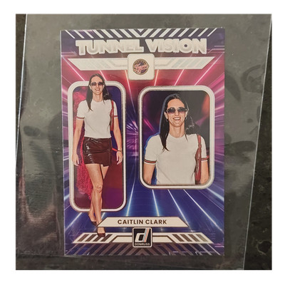 Panini Donruss WNBA Caitlin Clark Tunnel Vision Insert Indiana Fever #1