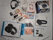 Headphones Sound Earbuds Headset Joblot bundle customer returns joblots faulty
