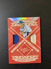 Gary Carter 2019 Leather & Lumber Dual Relic Holo /25 #LLD-GC GU Patch Bat SSP