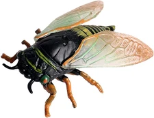 Realistic Animal Figures Cicada Figurines Insect Toy, Science Project, Cake Topp