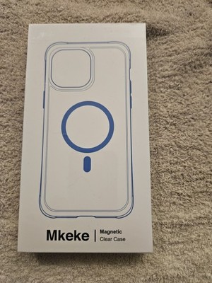 Mkeke Magnetic Clear Case. Shockproof. Comfort Grip. Sealed.