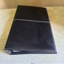 Black CD/DVD/Blu-ray Disc Carry Case Binder Storage Holds 80 10.5 X 6.5