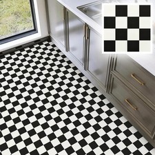 Peel and Stick Floor Tiles Self Adhesive Floor Tile Vinyl Flooring Waterproof, 
